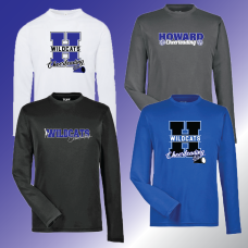 Howard Cheer Long Sleeve Tech Tee